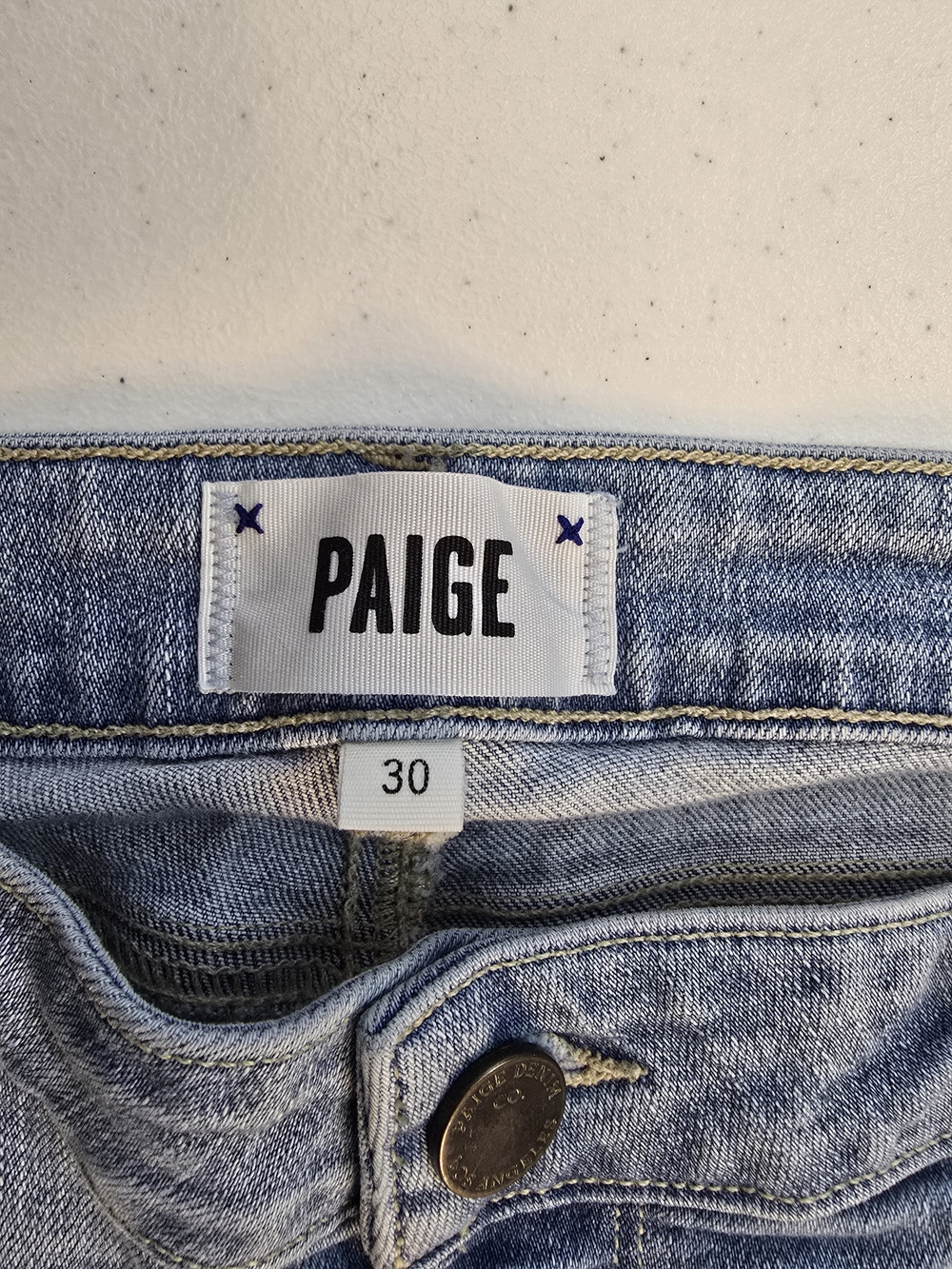 PAIGE Women’s Light Blue Denim Jeans - 30